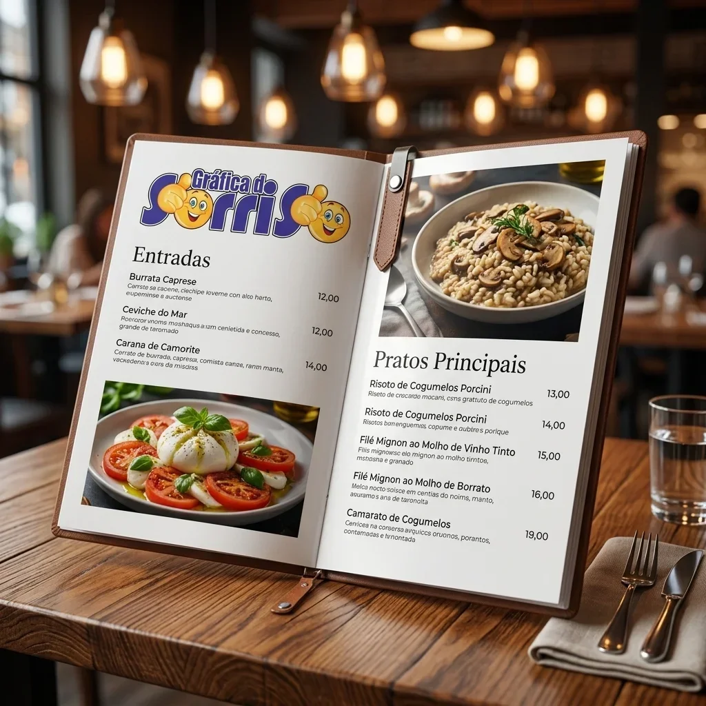 8 Dicas de Ouro na impressão de cardápio para restaurante Ceilândia DF 1 impressão de cardápio para restaurante Ceilândia DF