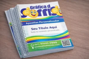 Impressão de Banner em Ceilândia DF 4 Impressão de Apostilas