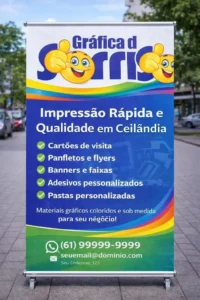 Impressão de Banner em Ceilândia DF 9 Banner e Lona