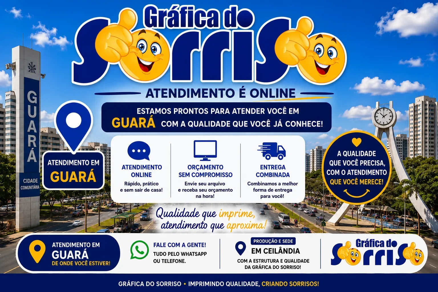 Gráfica Guara DF | Impressão Rápida e Personalizada – Gráfica do Sorriso 1 Gráfica no Guará, Grafica Guará