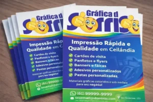 Impressão de Banner em Ceilândia DF 3 Impressão de Panfletos